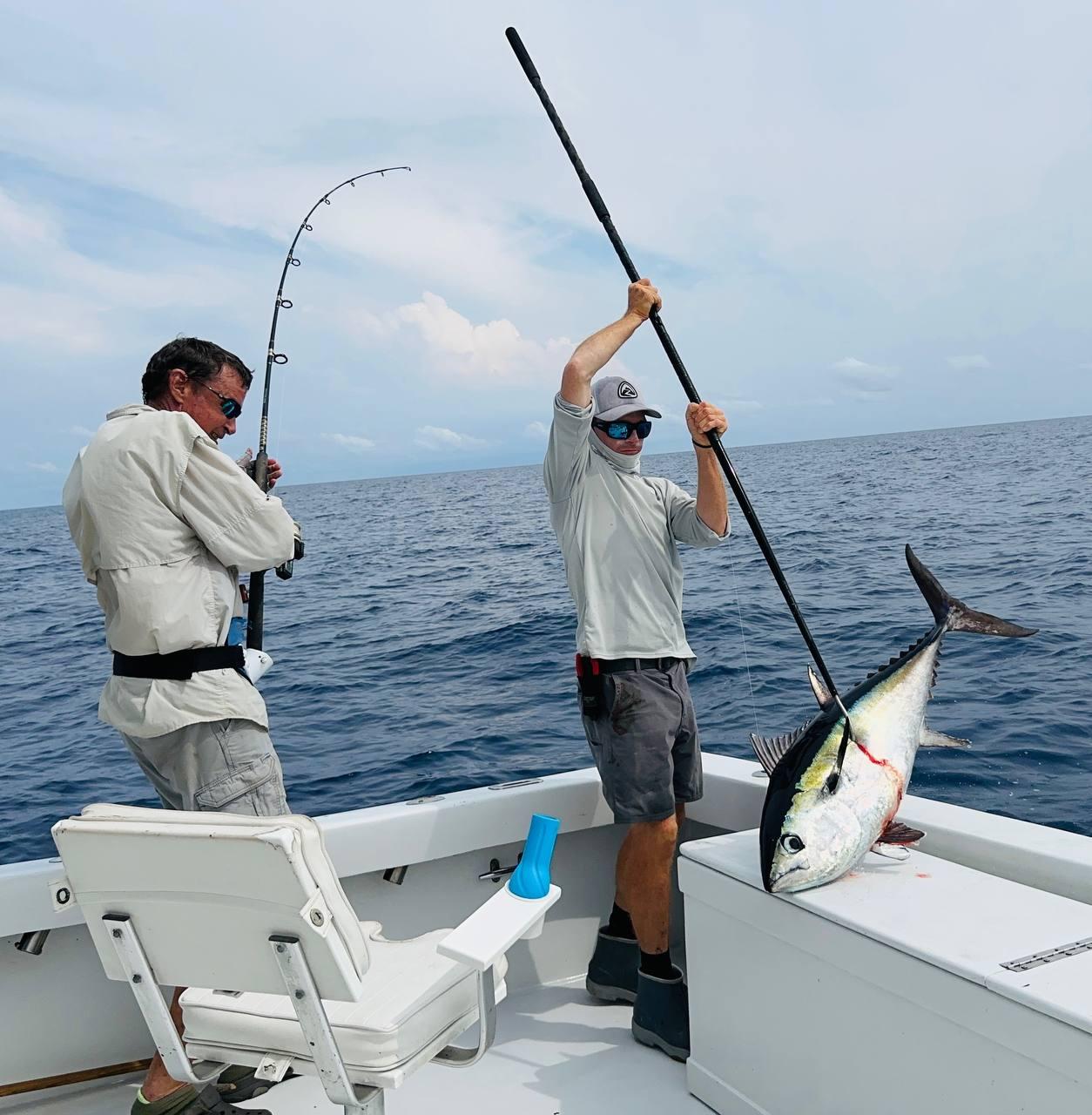 Blackfin tuna catch