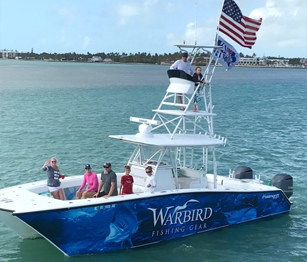 Contagious charter boat