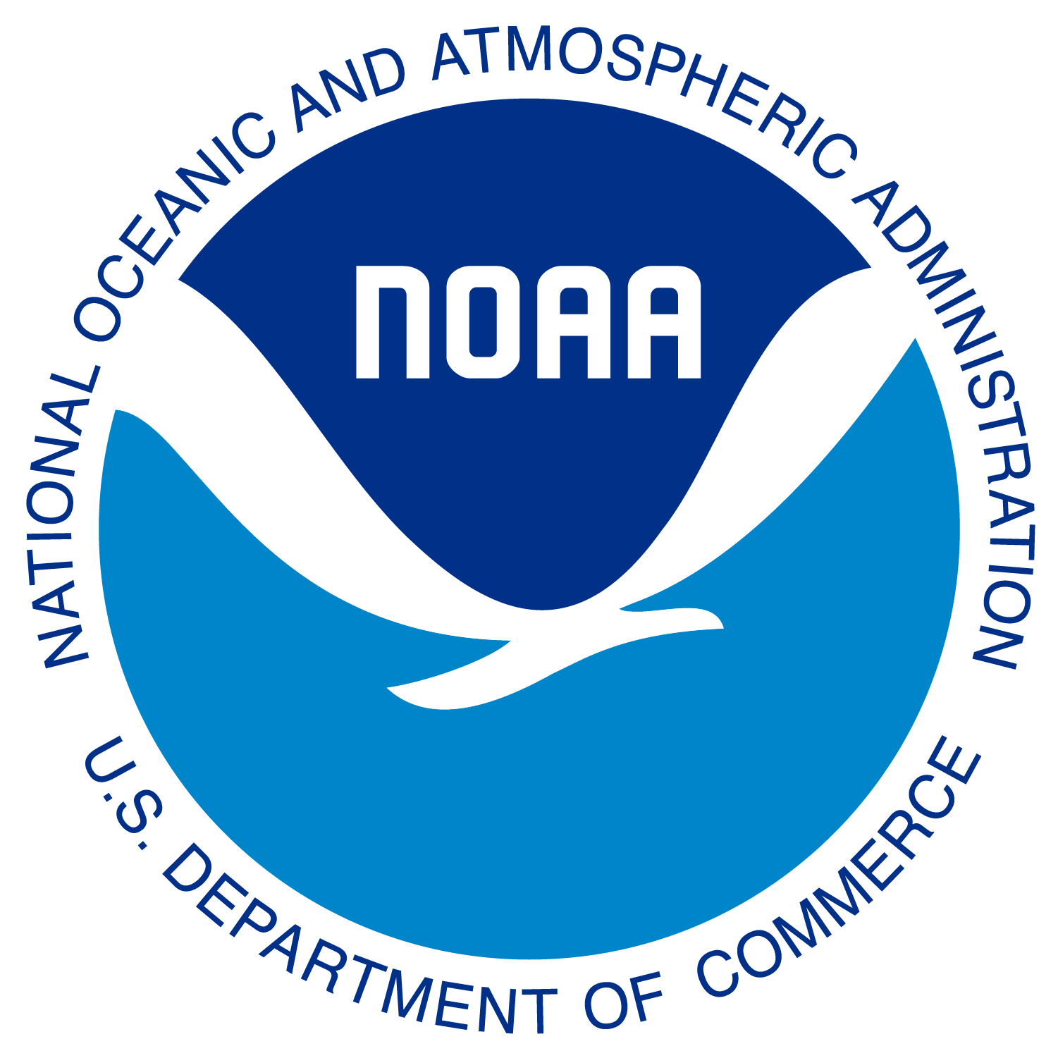 NOAA Emblem Logo - National Oceanic and Atmospheric Administration